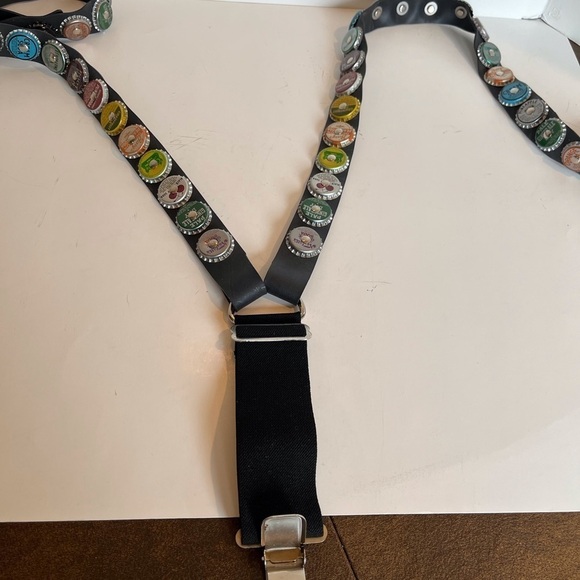 Vintage Little Earth Suspenders  New Without Tags - Picture 12 of 12
